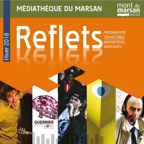 image : Couverture du Relet hiver 2018 - Médiathèque du Marsan