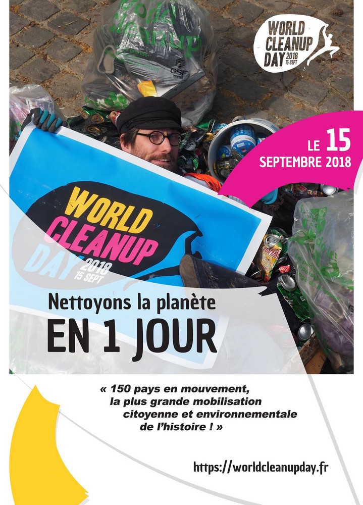 image : Le World Clean Up le 15 sept 2018 à Mont de Marsan