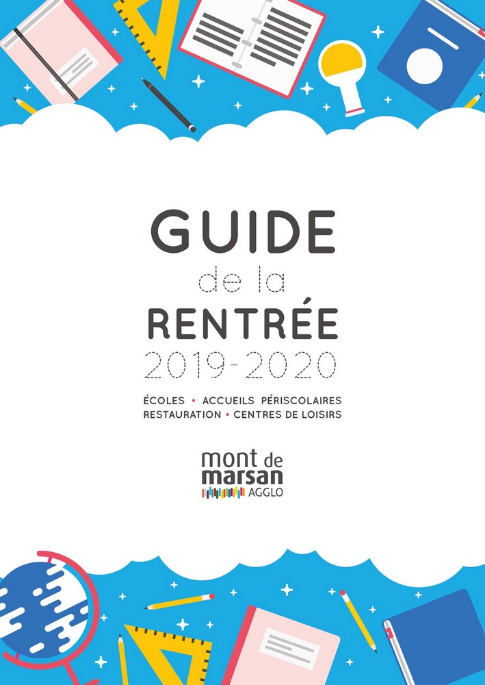 image : Guide de la rentrée scolaire 2019 - Mont de Marsan Agglo