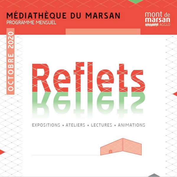 image : Couverture du Reflets octobre 2020 - Médiathèque du marsan