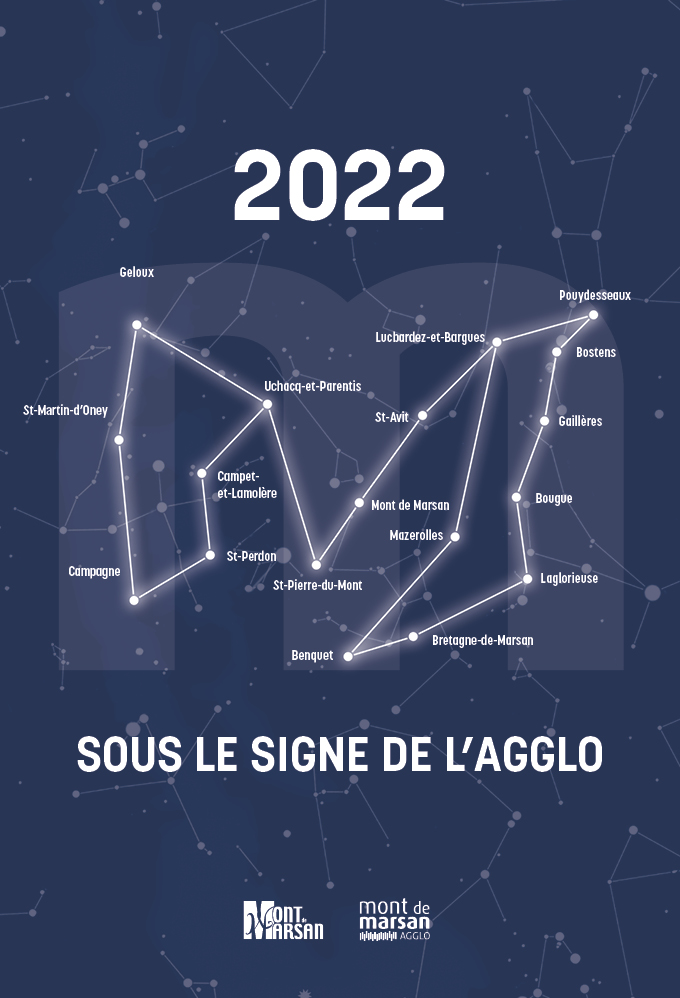 image : Affiche Vœux 2022 - Mont de Marsan Agglo