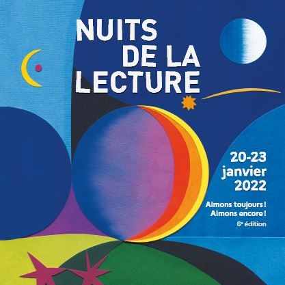 image : Affiche des Nuits de lecture - Médiqthèque du Marsan