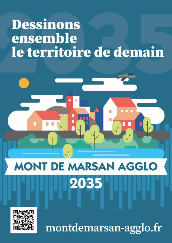image : Affiche du Projet de Teerritoire 2035 - Mont de Marsan Agglo