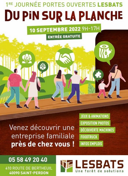image : Expo photos Du pin sur la planche - 10 sept 2022 - St Perdon