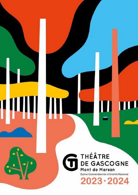 image : Couverture brochure de la saison culturelle - Théâtre de Gascogne - Mont de Marsan agglo